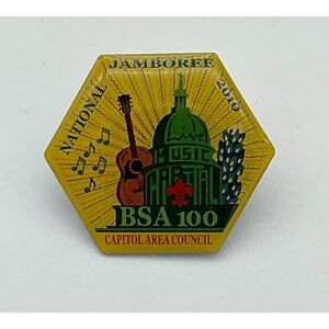 Capital Area Council Austin Texas 2010 National Jamboree Hat Trading Pin New